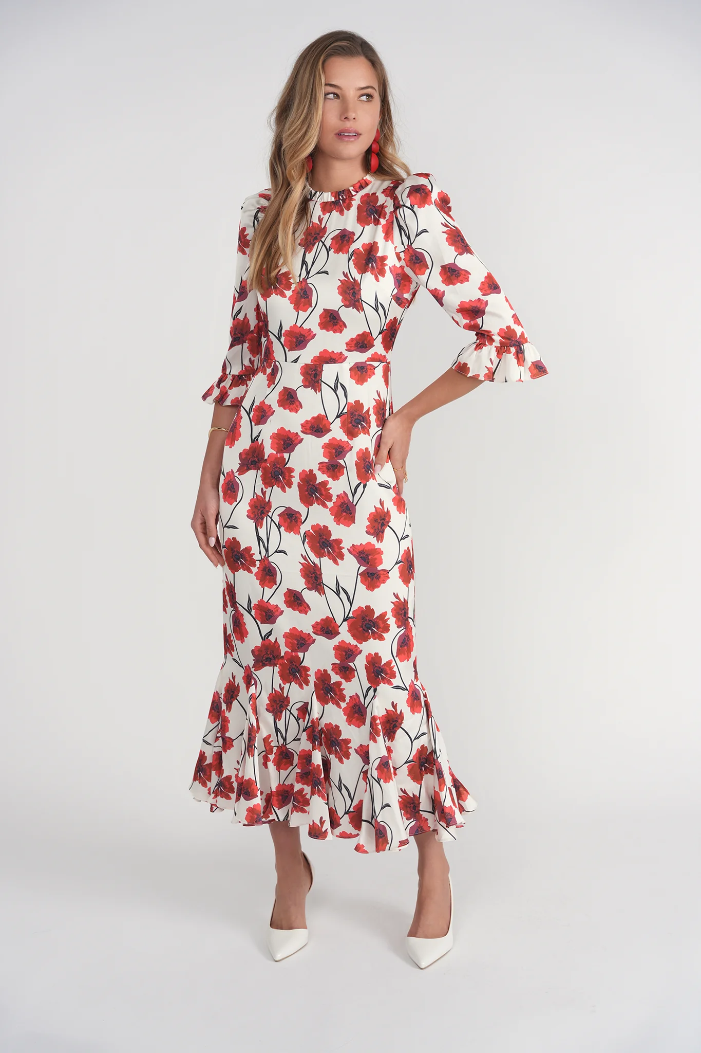 Shiri Dress- Poppies - Image 3