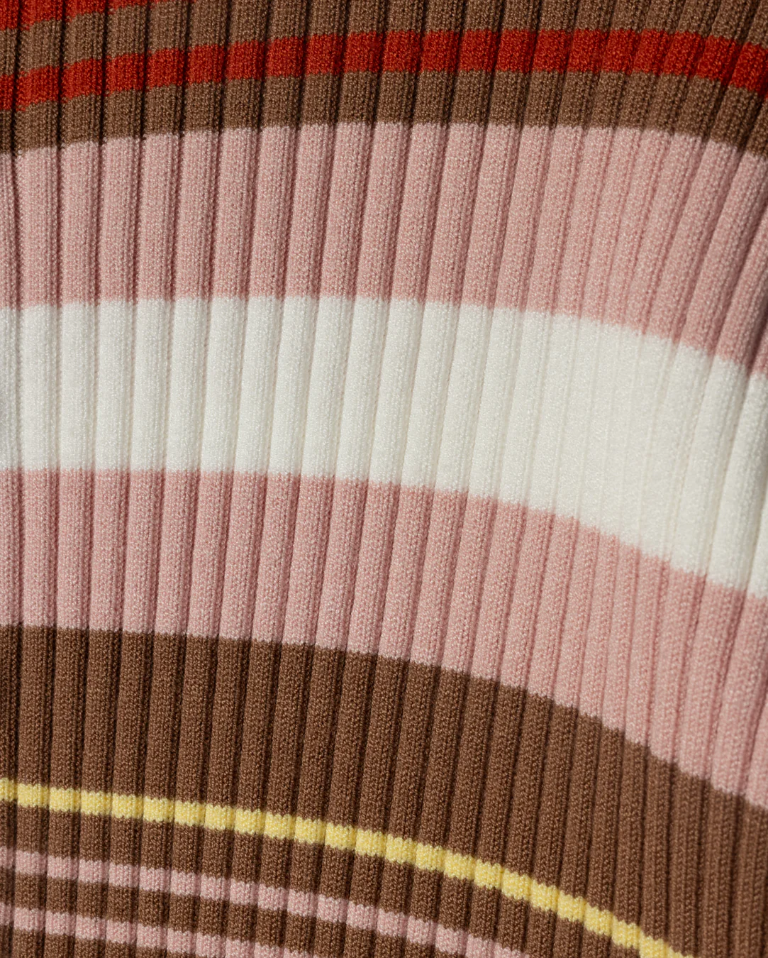 Summer Striped Knit Top- Multi - Image 2