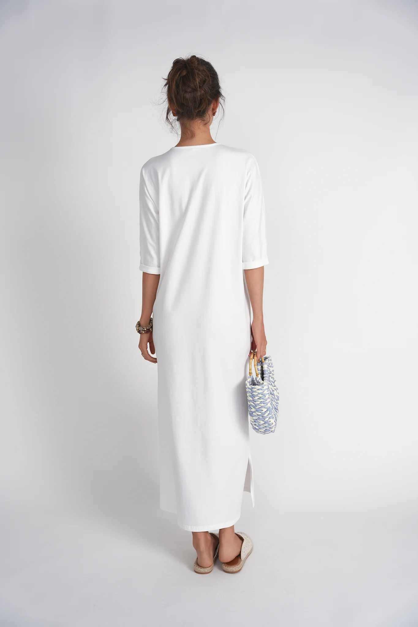 T-shirt Midi Dress- St Tropez - Image 4