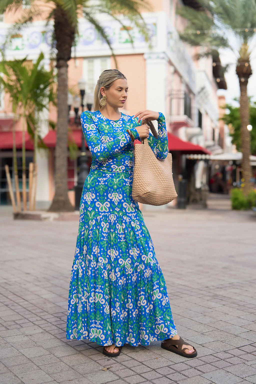 Tiered Maxi Skirt- Marrakesh - Image 2