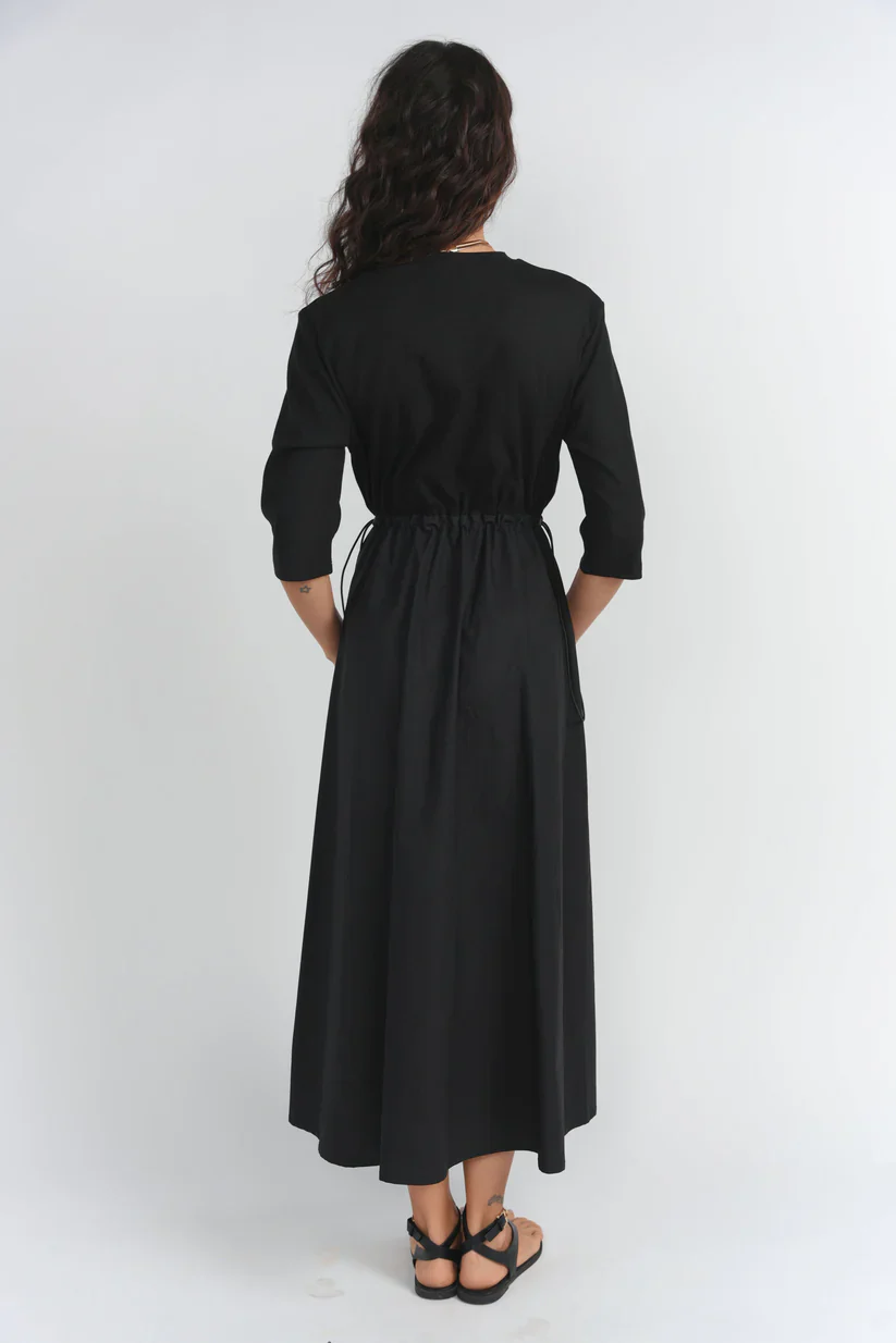 Valina Dress- Black - Image 3