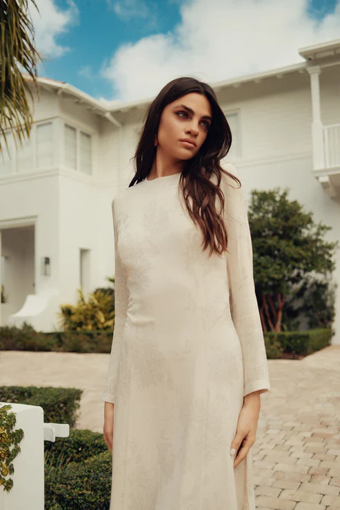 Valenicia Dress- Graphite Bloom - Image 2