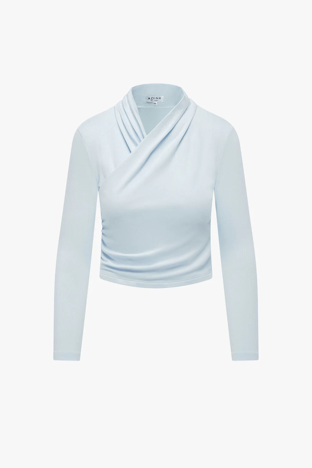 Yael Cotton Top- Sky Blue - Image 2