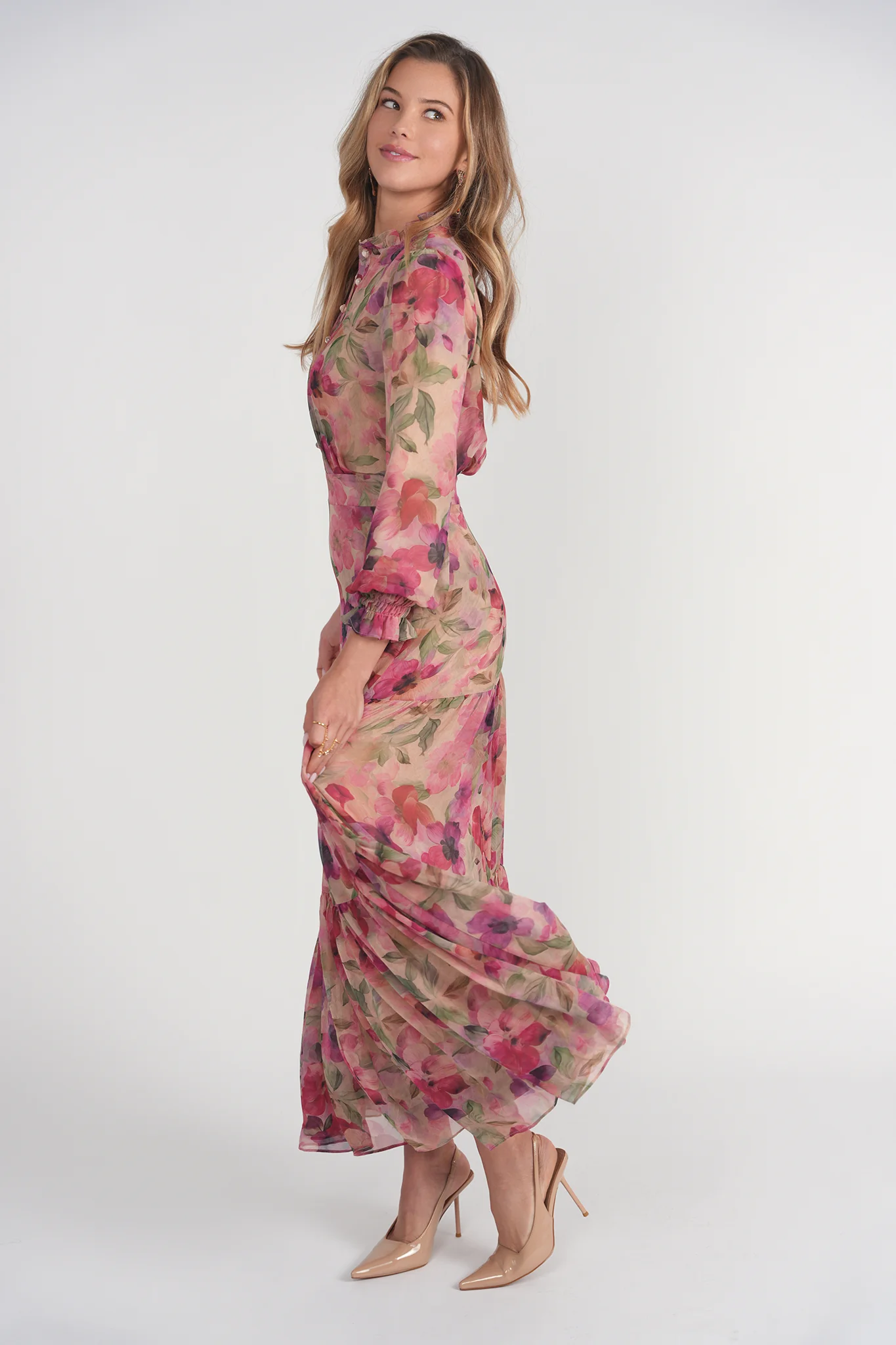 Zoe Maxi- Watercolor - Image 4